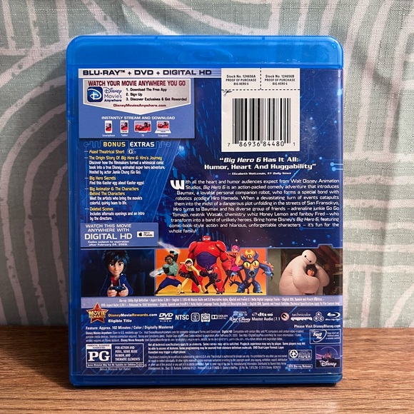 Disney Big Hero 6 – Blu-ray + DVD - Picture 2 of 3